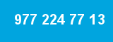977 224 77 13 977 224 77 13